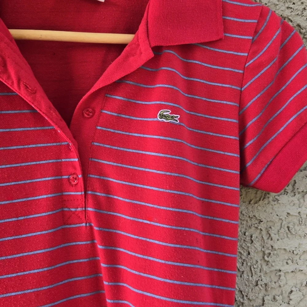 Lacoste Slim Polo Shirt Dress - Picture 4 of 8